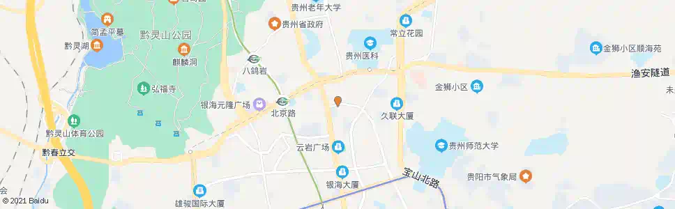 贵阳沙河街_公交站地图_贵阳公交_妙搜公交查询2024