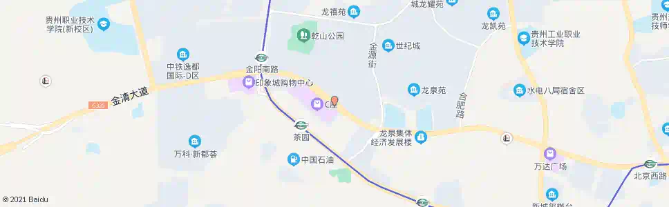 贵阳居然之家_公交站地图_贵阳公交_妙搜公交查询2024