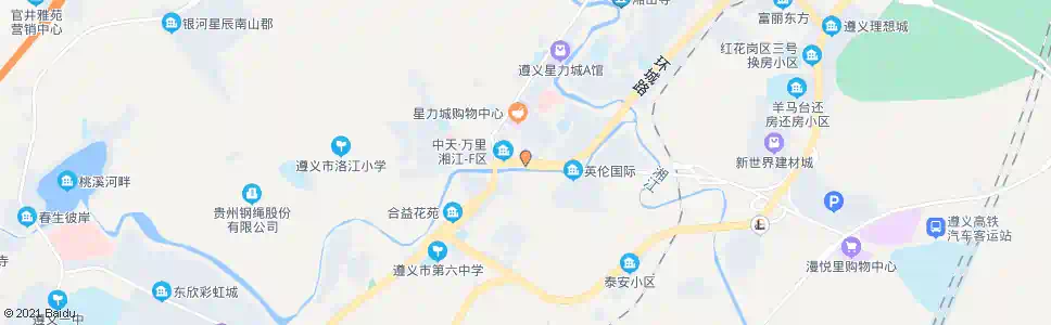 遵义洛江桥_公交站地图_遵义公交_妙搜公交查询2024