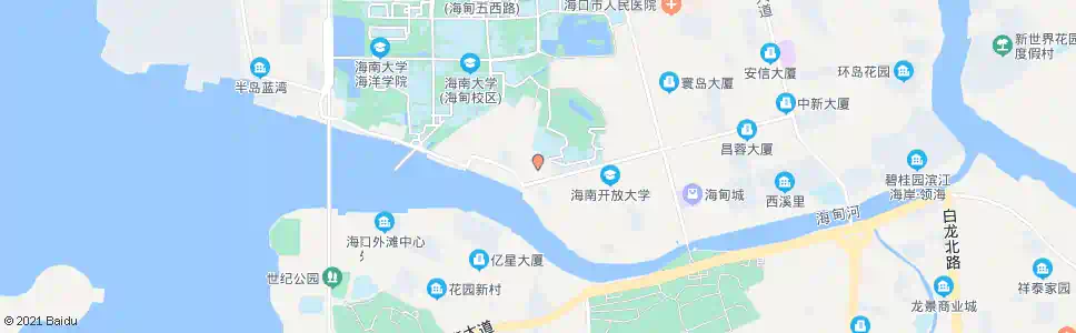 海口安海新村_公交站地图_海口公交_妙搜公交查询2024