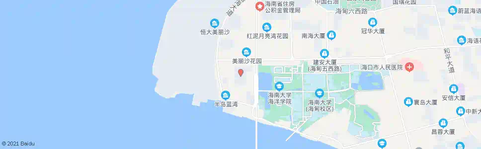 海口桥西小区_公交站地图_海口公交_妙搜公交查询2024