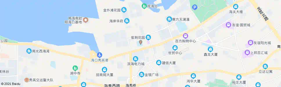 海口九村小学_公交站地图_海口公交_妙搜公交查询2024