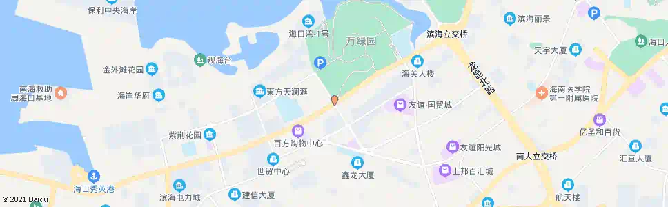 海口人大会堂_公交站地图_海口公交_妙搜公交查询2024