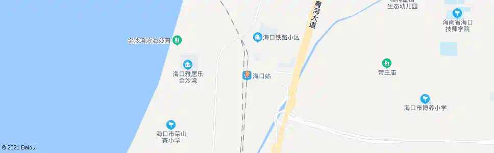 海口朱云路口_公交站地图_海口公交_妙搜公交查询2024