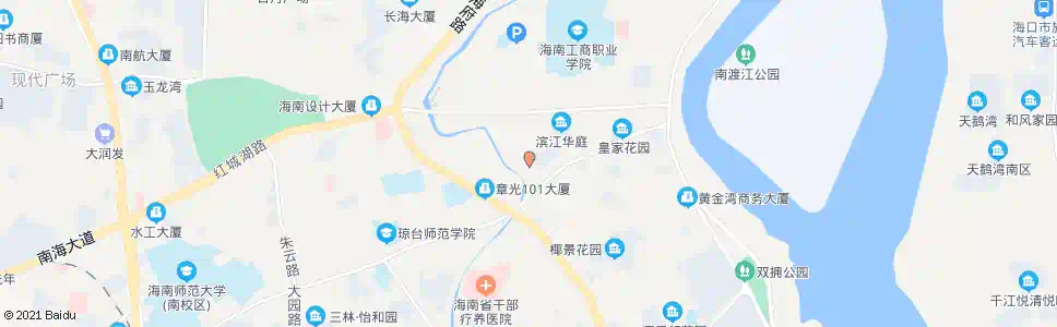 海口上丹小区_公交站地图_海口公交_妙搜公交查询2024