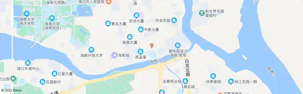 海口滨江海岸_公交站地图_海口公交_妙搜公交查询2024