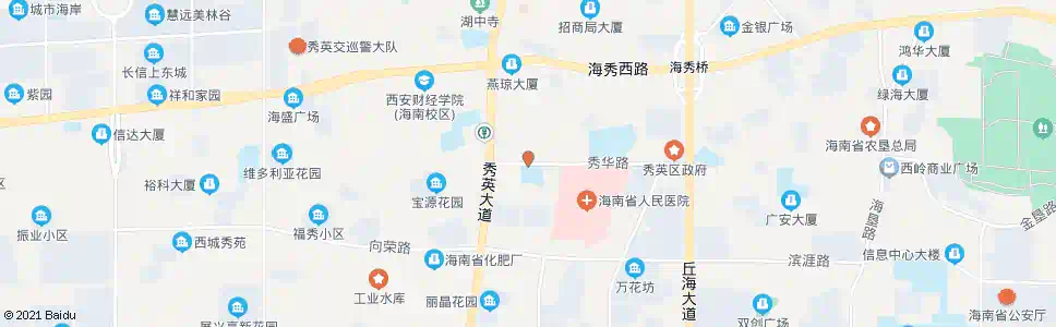 海口市十四中_公交站地图_海口公交_妙搜公交查询2024