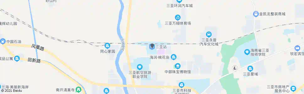 三亚三亚山_公交站地图_三亚公交_妙搜公交查询2024