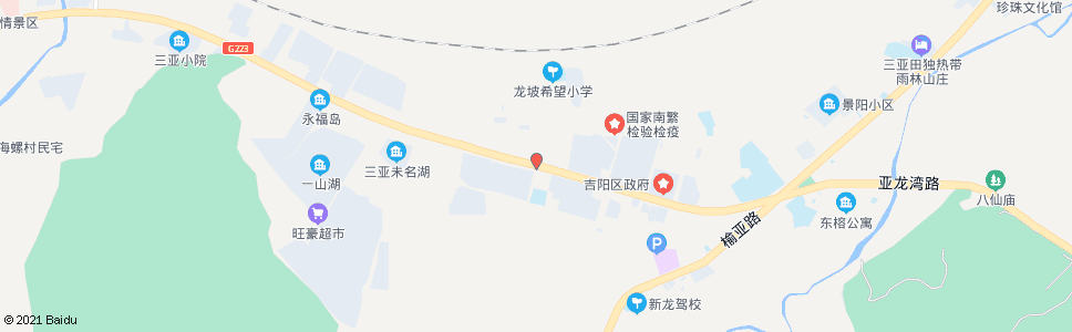 三亚龙坡村_公交站地图_三亚公交_妙搜公交查询2024
