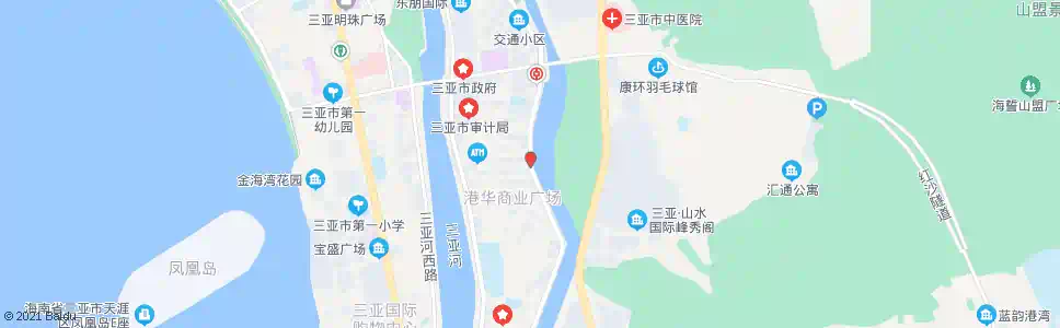 三亚临春河步行桥_公交站地图_三亚公交_妙搜公交查询2024