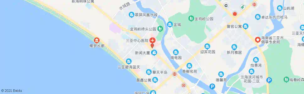 三亚农垦医院_公交站地图_三亚公交_妙搜公交查询2024