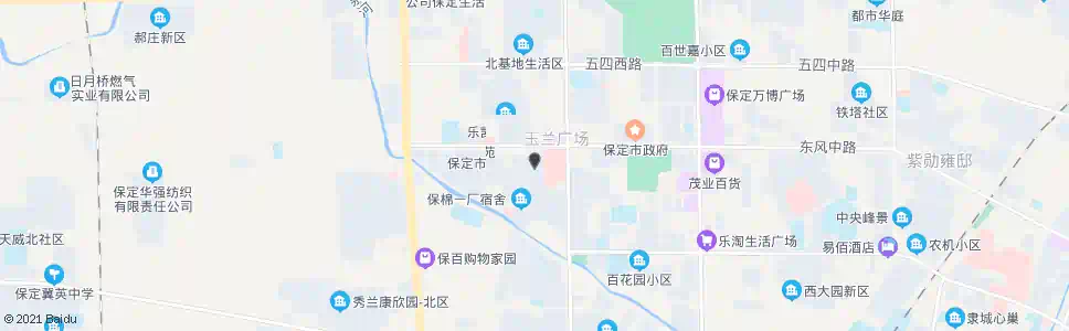 保定棉纺厂宿舍_公交站地图_保定公交_妙搜公交查询2024