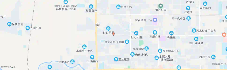 保定天鹅小区_公交站地图_保定公交_妙搜公交查询2024