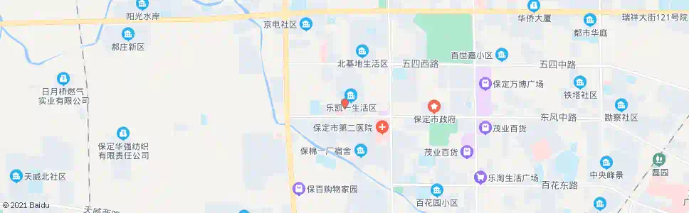 保定胶片厂_公交站地图_保定公交_妙搜公交查询2024