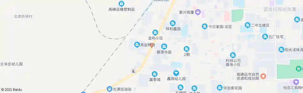 保定高碑店交通局_公交站地图_保定公交_妙搜公交查询2024