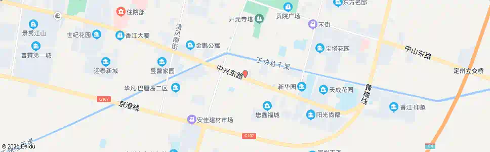 保定南城派出所_公交站地图_保定公交_妙搜公交查询2024