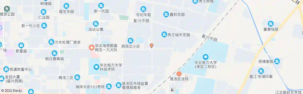 保定西苑二区_公交站地图_保定公交_妙搜公交查询2024