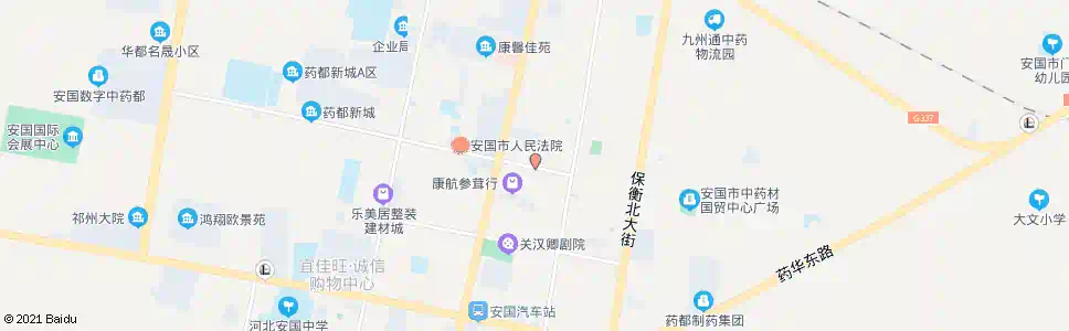 保定安国药都_公交站地图_保定公交_妙搜公交查询2024