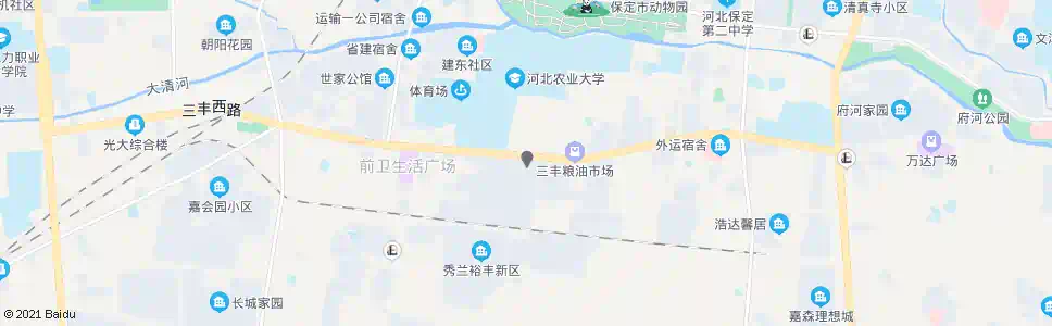 保定鑫丰集团_公交站地图_保定公交_妙搜公交查询2024