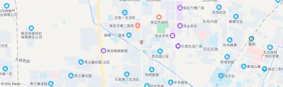 保定棉纺宿舍_公交站地图_保定公交_妙搜公交查询2024