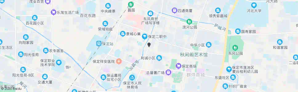 保定大西门_公交站地图_保定公交_妙搜公交查询2024