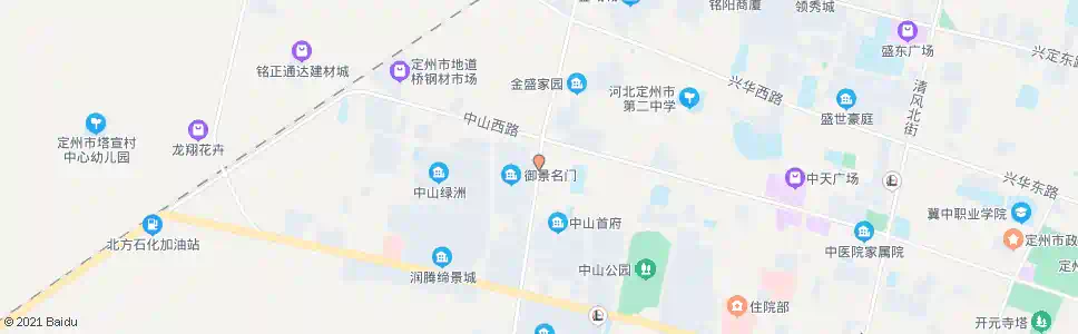 保定西城派出所_公交站地图_保定公交_妙搜公交查询2024