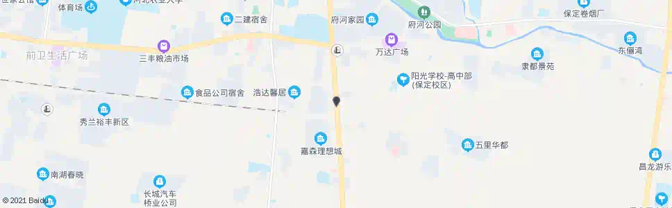 保定刘家疃_公交站地图_保定公交_妙搜公交查询2024