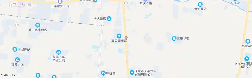 保定马家疃_公交站地图_保定公交_妙搜公交查询2024