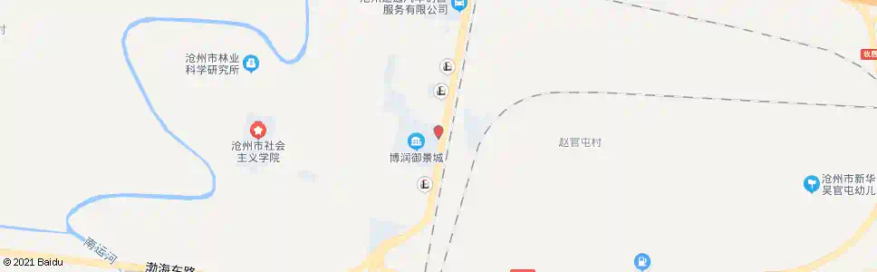 沧州华安驾校_公交站地图_沧州公交_妙搜公交查询2024