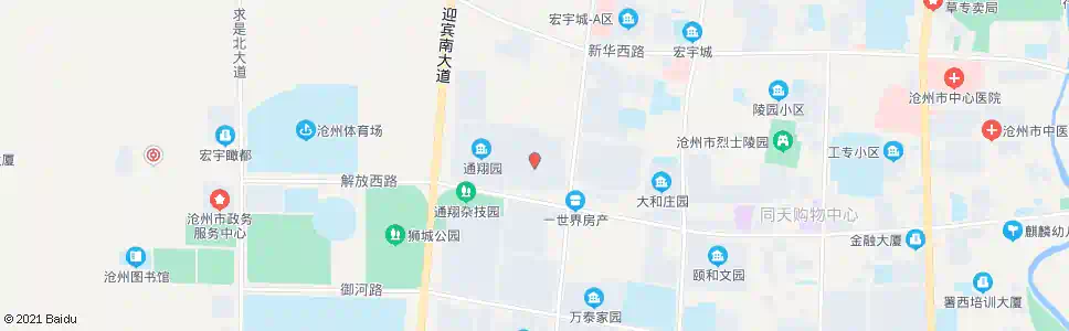 沧州大和庄_公交站地图_沧州公交_妙搜公交查询2024