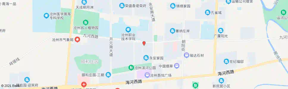 沧州御河路口_公交站地图_沧州公交_妙搜公交查询2024