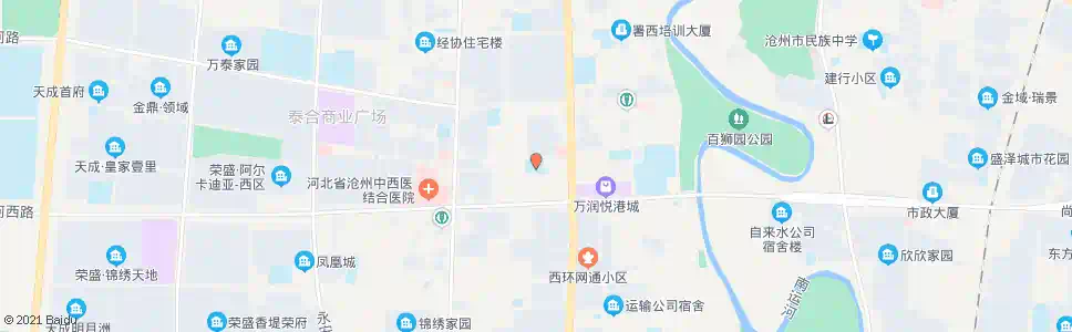 沧州师专道口_公交站地图_沧州公交_妙搜公交查询2024