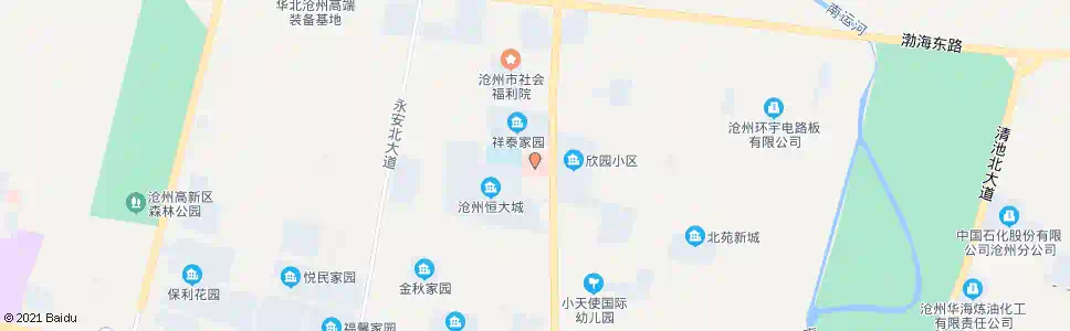 沧州市妇幼保健院_公交站地图_沧州公交_妙搜公交查询2024