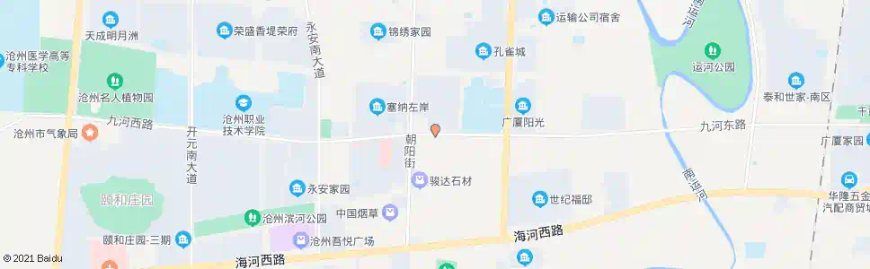 沧州供排水集团_公交站地图_沧州公交_妙搜公交查询2024