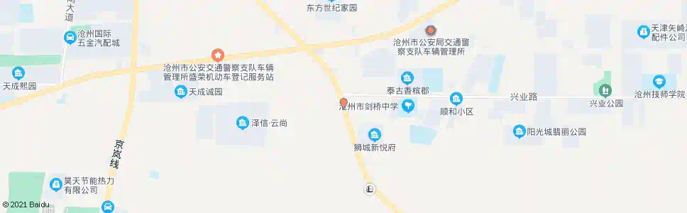 沧州八里屯_公交站地图_沧州公交_妙搜公交查询2024