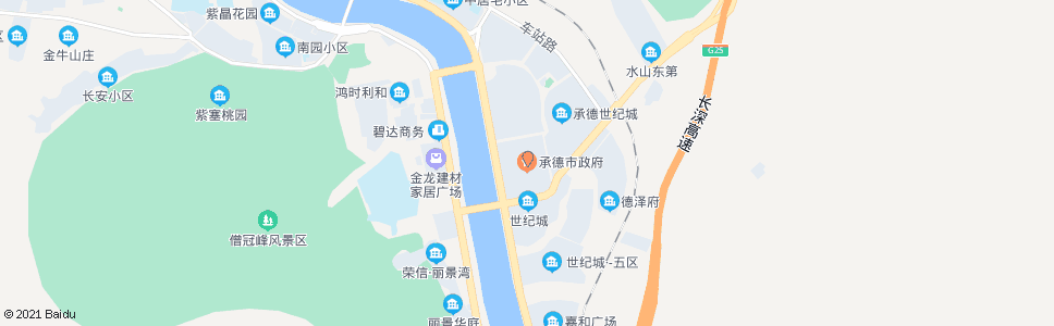 承德市政府_公交站地图_承德公交_妙搜公交查询2024