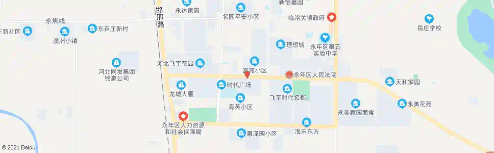 邯郸澳洲联邦村镇银行_公交站地图_邯郸公交_妙搜公交查询2024