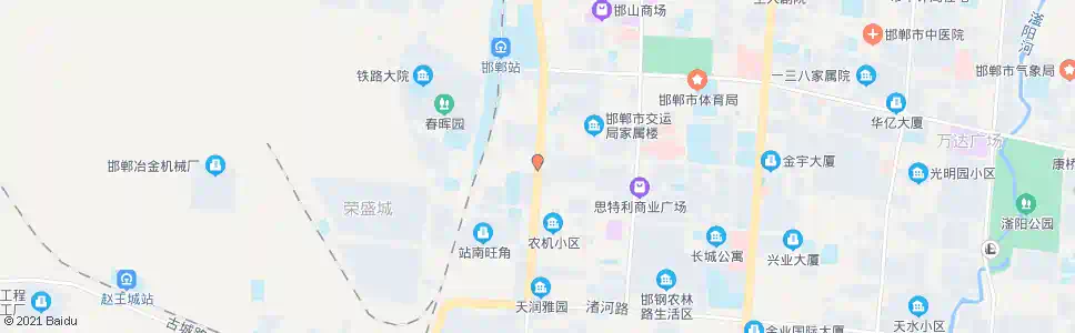 邯郸浴新大街贸易路口_公交站地图_邯郸公交_妙搜公交查询2024