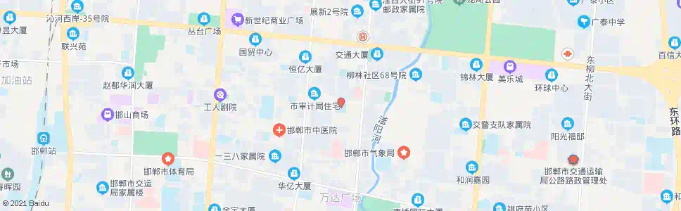 邯郸黎明街小学_公交站地图_邯郸公交_妙搜公交查询2024