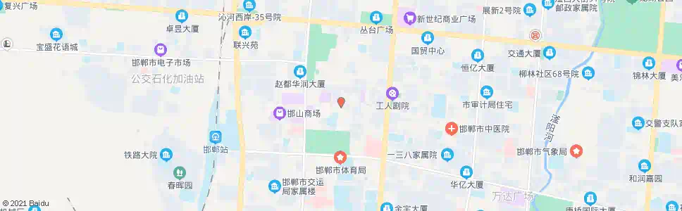 邯郸金信鞋业_公交站地图_邯郸公交_妙搜公交查询2024