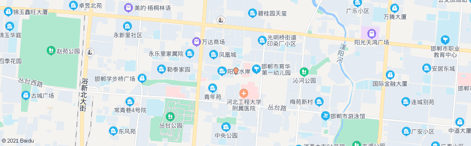 邯郸自强市场_公交站地图_邯郸公交_妙搜公交查询2024