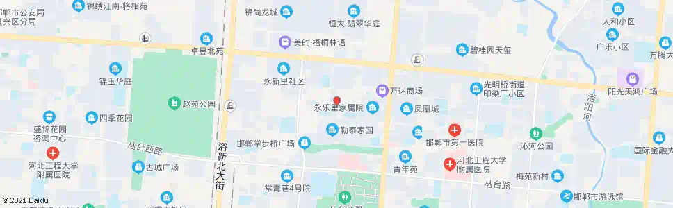 邯郸永平里小区_公交站地图_邯郸公交_妙搜公交查询2024