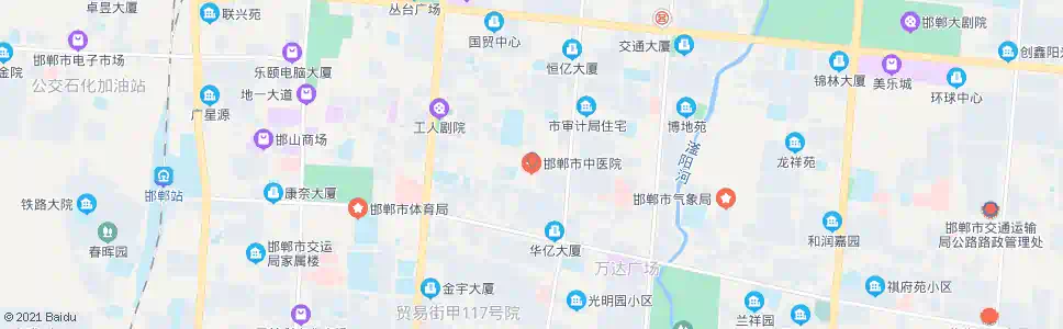 邯郸县中医院_公交站地图_邯郸公交_妙搜公交查询2024