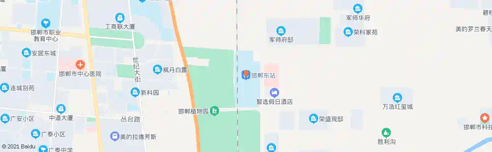 邯郸东里堡_公交站地图_邯郸公交_妙搜公交查询2024