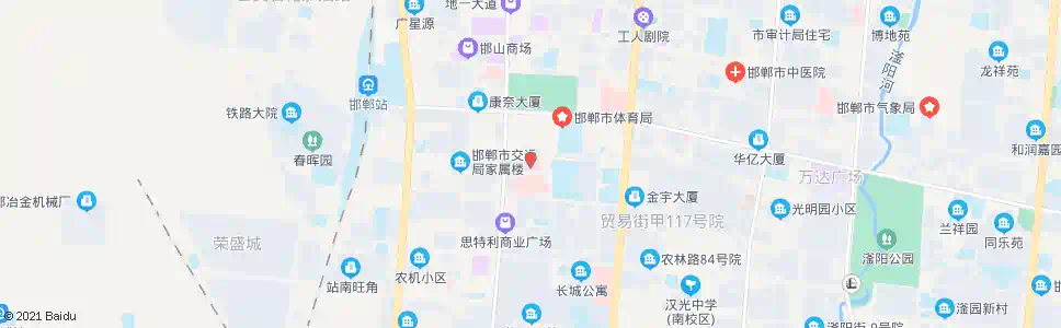 邯郸县医院_公交站地图_邯郸公交_妙搜公交查询2024