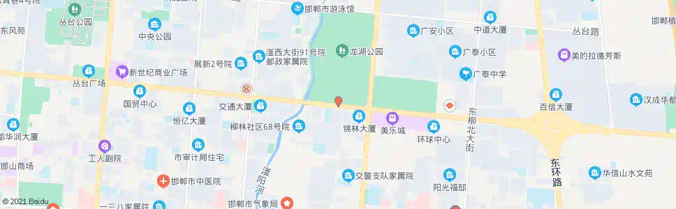 邯郸龙湖公园南门_公交站地图_邯郸公交_妙搜公交查询2024