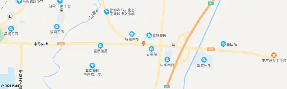 邯郸小马庄_公交站地图_邯郸公交_妙搜公交查询2024