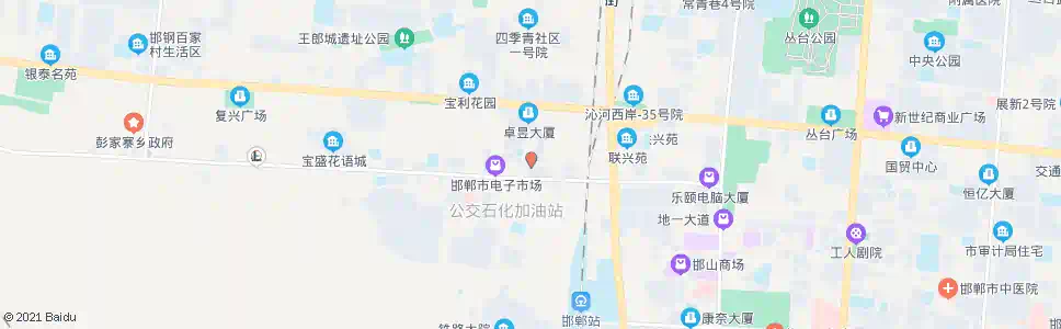 邯郸赵王宾馆西门_公交站地图_邯郸公交_妙搜公交查询2024