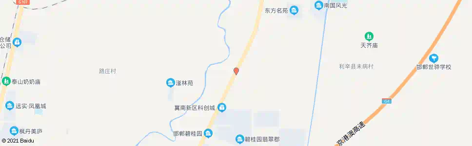 邯郸东城营村石桥村_公交站地图_邯郸公交_妙搜公交查询2024