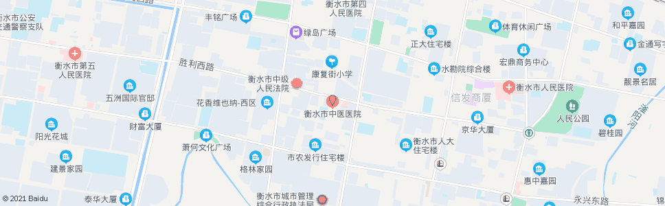 衡水衡水市中医院_公交站地图_衡水公交_妙搜公交查询2024